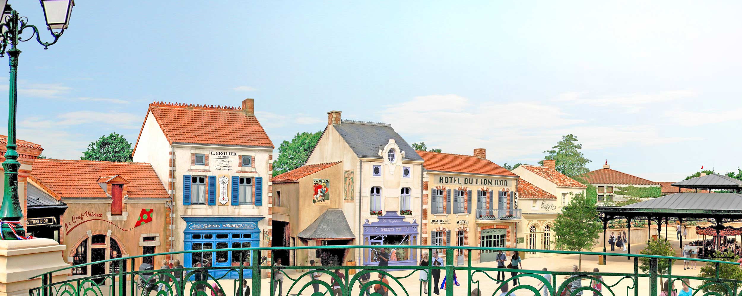 Le Bourg 1900 Le Grand Parc du Puy du Fou